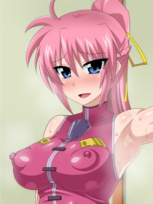 (同人CG集) [HINJYAKU] 気づいたら、いつの間にかキモブタ男のオチ○ポ穴に作り変えられていた女の子のお話～気高き騎士の末路編～ (魔法少女リリカルなのは)_0923