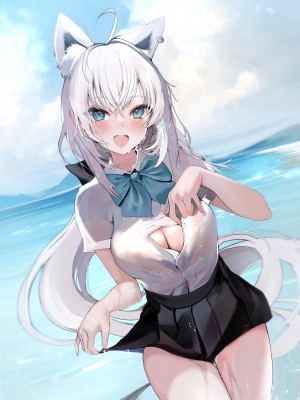 [性肉店 (肉)] FOXY Beyond FBK's Stage (白上フブキ) [DL版]_43