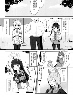 (C102) [むぎちょこストア (むぎちょこ)] 尾を振る兎は叩かれる (ブルーアーカイブ) [白杨汉化组]_03