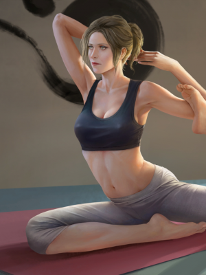 (Studio Kuma) Milky Touch (v1.20)_175_Day11_Yoga5