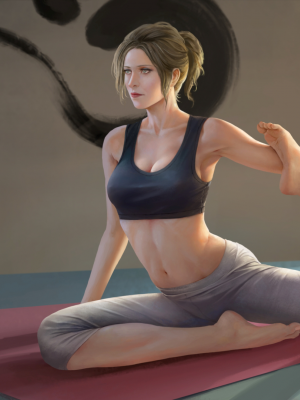 (Studio Kuma) Milky Touch (v1.20)_173_Day11_Yoga3
