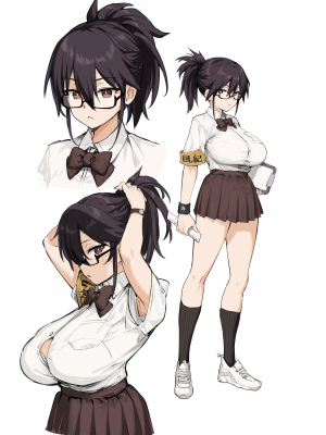 [TRY] 聽說新任風紀委員長胸部很大這回事 [中国語] [無修正]_035