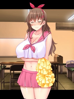 [スタジオ山ロマン] 爆乳デカ尻チアガール!～押しに弱い女子●生は拝み倒せばヤらせてくれる～_413