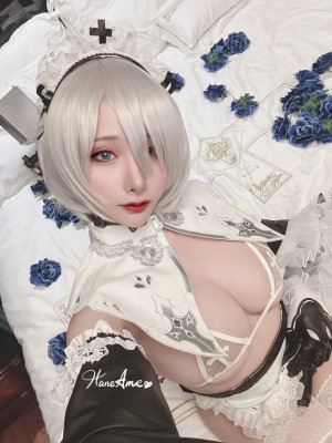 雨波 HaneAme---2B-Nun-Maid_39