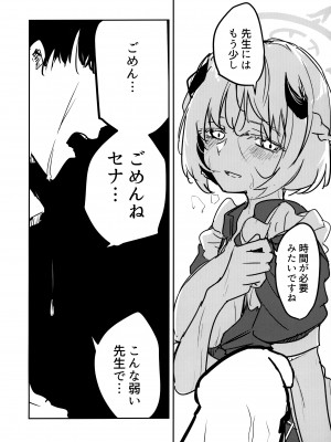 (C102) [クーデレメイド同好会 (北郎)] 氷室セナと惨めな先生 (ブルーアーカイブ)_21