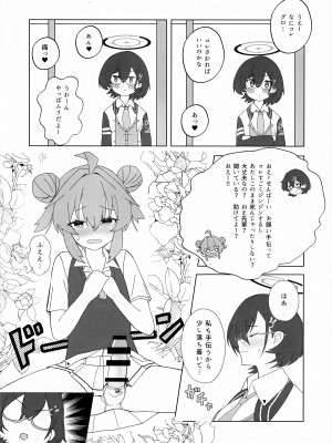 (Sanctum Archive chapter.2) [ポメポメコクウケン (Makolas)] マキちゃんの色ゴト ～おちんちんが生えちゃった!？ うわーん助けてチヒロ先輩～ (ブルーアーカイブ)_07
