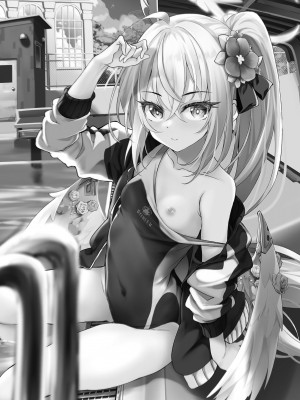 (C102) [Part K (羊羽 忍)] スク水アズサと補習授業 (ブルーアーカイブ)_02