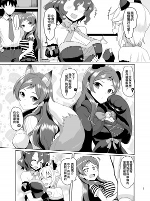 [蜜柑電車 (ダン)] Ears and Tail (アイドルマスター ミリオンライブ!) [吸住没碎个人汉化] [DL版]_03