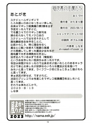 [かたまり屋 (しなま)] 路地裏の淫魔たち (マギアレコード 魔法少女まどか☆マギカ外伝) [DL版]_17