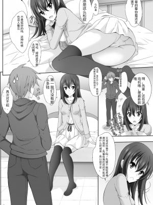 (C96) [リバ島 (矢島Index)] いやらしい先輩の相手を出来るのは雪菜だけですから (ストライク・ザ・ブラッド) [半机翻汉化版]_03