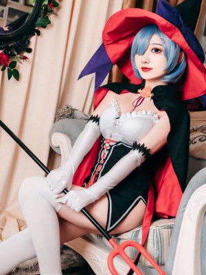 [桃墨公子] 万圣节的蕾姆 Halloween Rem_03