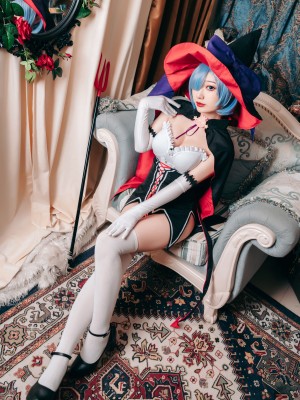 [桃墨公子] 万圣节的蕾姆 Halloween Rem_10