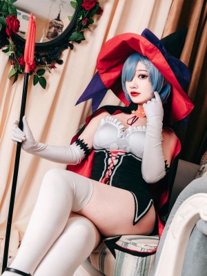 [桃墨公子] 万圣节的蕾姆 Halloween Rem_09