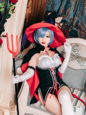 [桃墨公子] 万圣节的蕾姆 Halloween Rem_16