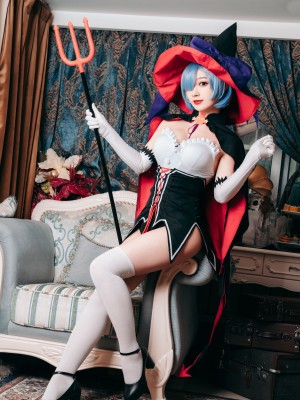 [桃墨公子] 万圣节的蕾姆 Halloween Rem_14