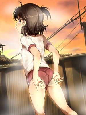 [十字路 (e10)] 昭和と江戸の労働少女 悪い大人にだまされる夏の夕暮れ_096