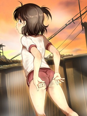 [十字路 (e10)] 昭和と江戸の労働少女 悪い大人にだまされる夏の夕暮れ_095