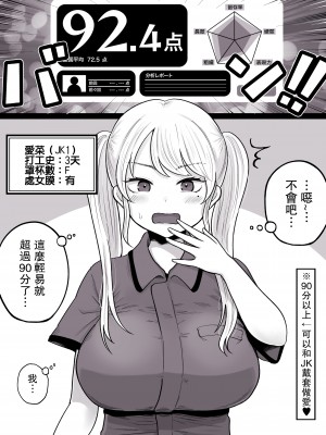 [鼠の母 (鼠のぼ)] カラオケチャレンジ 〜高得点でJK店員とエッチ〜 [中国翻訳]_08