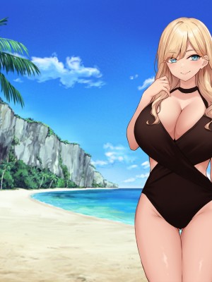 [クレドソフィア] 寝取らせビーチで孕ませ懇願!!エロ性器に妊確ザーメン中出しされる爆乳セフレ_234