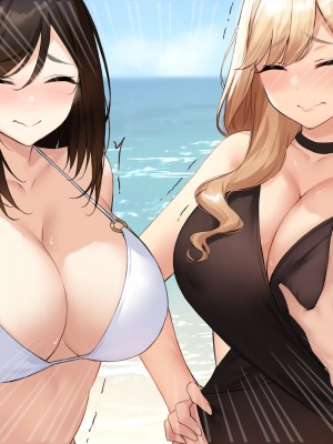 [クレドソフィア] 寝取らせビーチで孕ませ懇願!!エロ性器に妊確ザーメン中出しされる爆乳セフレ_221