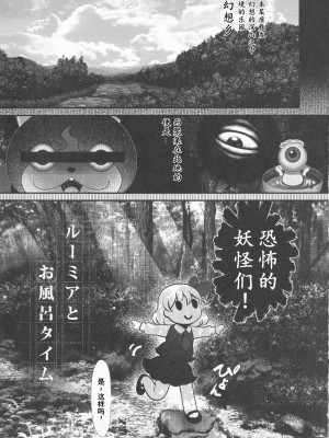 (C90) [アイコトバコ (ごりやく)] ルーミアとお風呂タイム (東方Project) [中国翻訳]_04