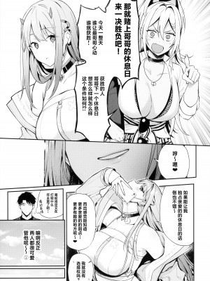 (C102) [生き恥ハミングバード (天野どん)] Gals Showdown (勝利の女神：NIKKE) [葱鱼个人汉化]_04