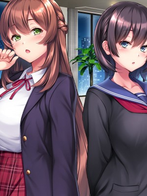 [クレージュアクセル] 姉妹ノ楽園～俺の事が大好きすぎる爆乳姉妹とドスケベ禁断同棲性活♥～_0561