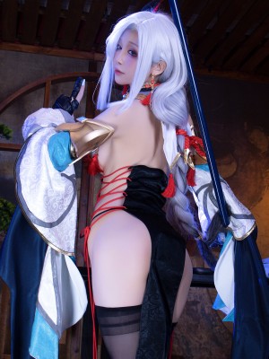 Aqua area - Shenhe qipao（原图）_32