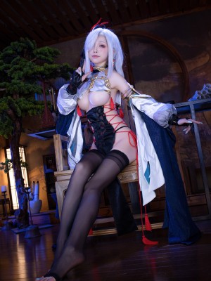 Aqua area - Shenhe qipao（原图）_19