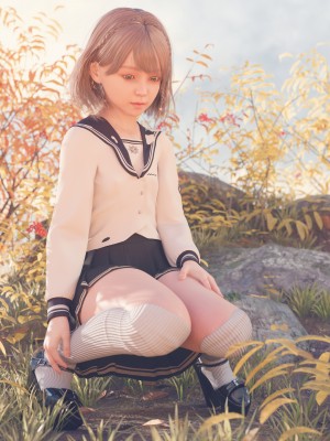 [空色工房] おしっこナナちゃん [Sorairo Koubou] Peeing Nana_os27