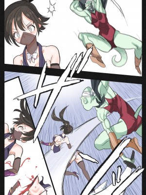 [岡本画伯] まんこく武術会3〜鬼逝きくノ一拷問編〜 [中国語]_10