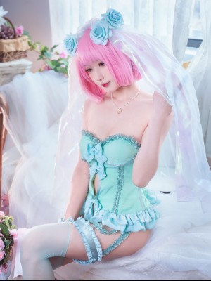 阿包也是兔娘 -王女梦梦 婚纱内衣_12