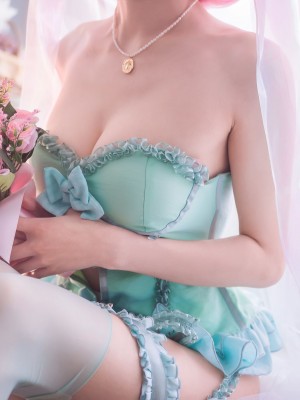 阿包也是兔娘 -王女梦梦 婚纱内衣_10