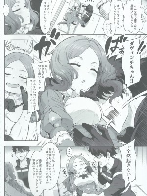 (C102) [とっとこSたろう (MだSたろう)] ダヴィンチちゃん★コード (Fate／Grand Order)_03