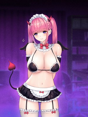 [diletta (ももちゃんあたっくさん)] 俺の事ご主人様と呼んでくれるランキング最下位のエロ可愛い美少女淫魔と七日間の搾精契約_0335