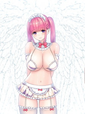 [diletta (ももちゃんあたっくさん)] 俺の事ご主人様と呼んでくれるランキング最下位のエロ可愛い美少女淫魔と七日間の搾精契約_0840