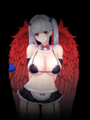 [diletta (ももちゃんあたっくさん)] 俺の事ご主人様と呼んでくれるランキング最下位のエロ可愛い美少女淫魔と七日間の搾精契約_0841