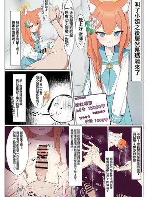 [ふつうのタピオカやさん (よろず)] ブルアカ風俗合同誌 キヴォトス王 (ブルーアーカイブ) [中国翻訳] [DL版]_010