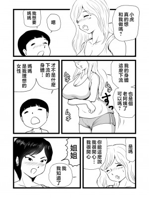 [桃尻ハッスル堂] ママとあゆみさんに搾り取られる息子の話 [中国翻訳]_25