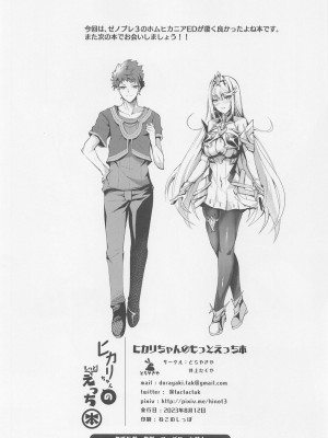 (C102) [どらやきや (井上たくや)] ヒカリちゃんのもっとえっち本 (ゼノブレイド2)_21