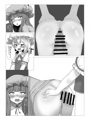 [尻明子 (大道寺秋彩)] パチュリー様の壁尻本 (東方Project)_14