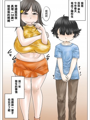 [のっぺりうさぎ] どスケベでむちむちなママは息子を溺愛して離さない [中国翻译]_02