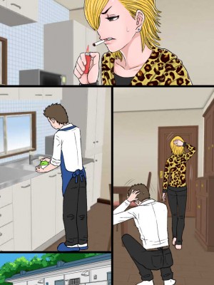 [金珠狼] 超おっかないウチのヤンキー母ちゃんがチャラ男のズル剥けチ○ポに完全敗北した話_43