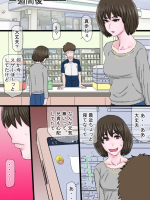 [金珠狼] チャラ堕ち～色白小動物系兄嫁上村真歩(26)の場合～_036