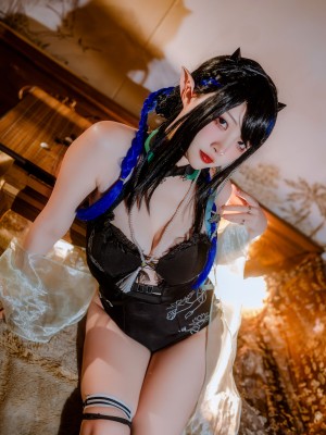 二佐Nisa - 夜半泳装_22