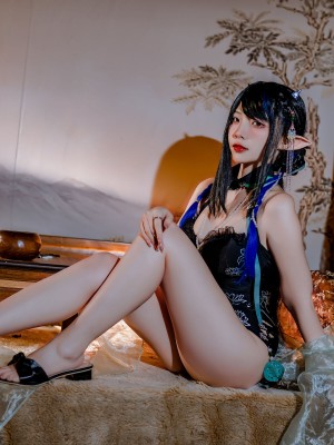 二佐Nisa - 夜半泳装_13