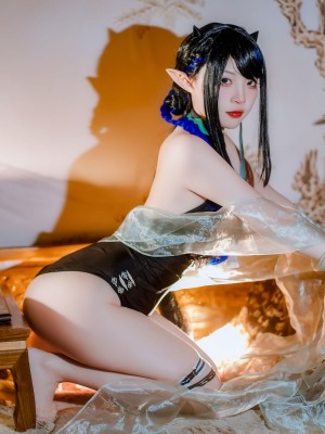 二佐Nisa - 夜半泳装_26