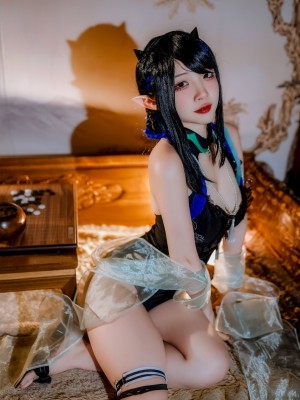 二佐Nisa - 夜半泳装_15