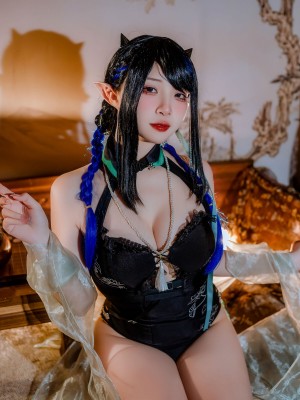 二佐Nisa - 夜半泳装_19