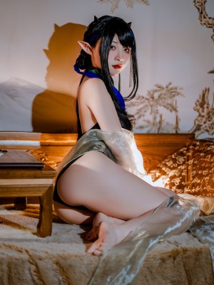 二佐Nisa - 夜半泳装_24